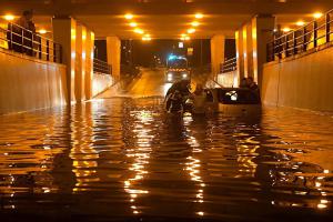 Wateroverlast Auke  Vleerstraat